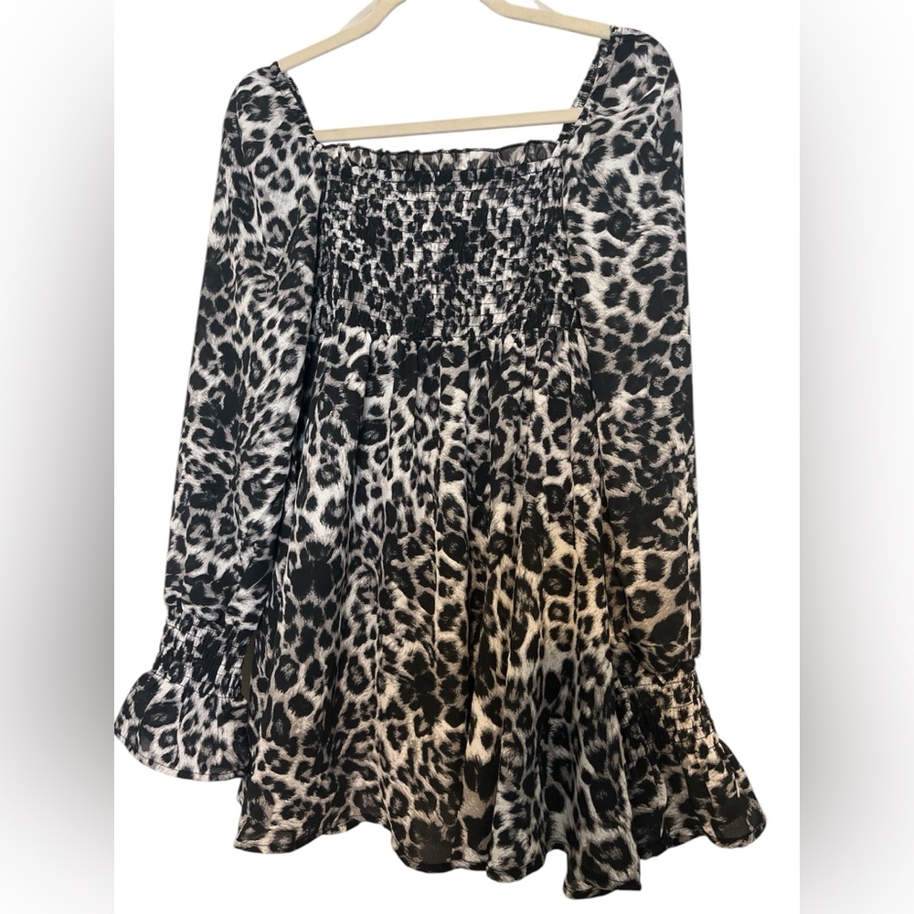 J for Justify Leopard Print Women's Skirt